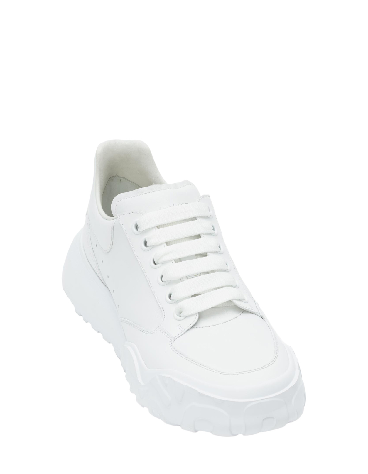 Trainer Court Oversize Sneakers In White - ALEXANDER MCQUEEN